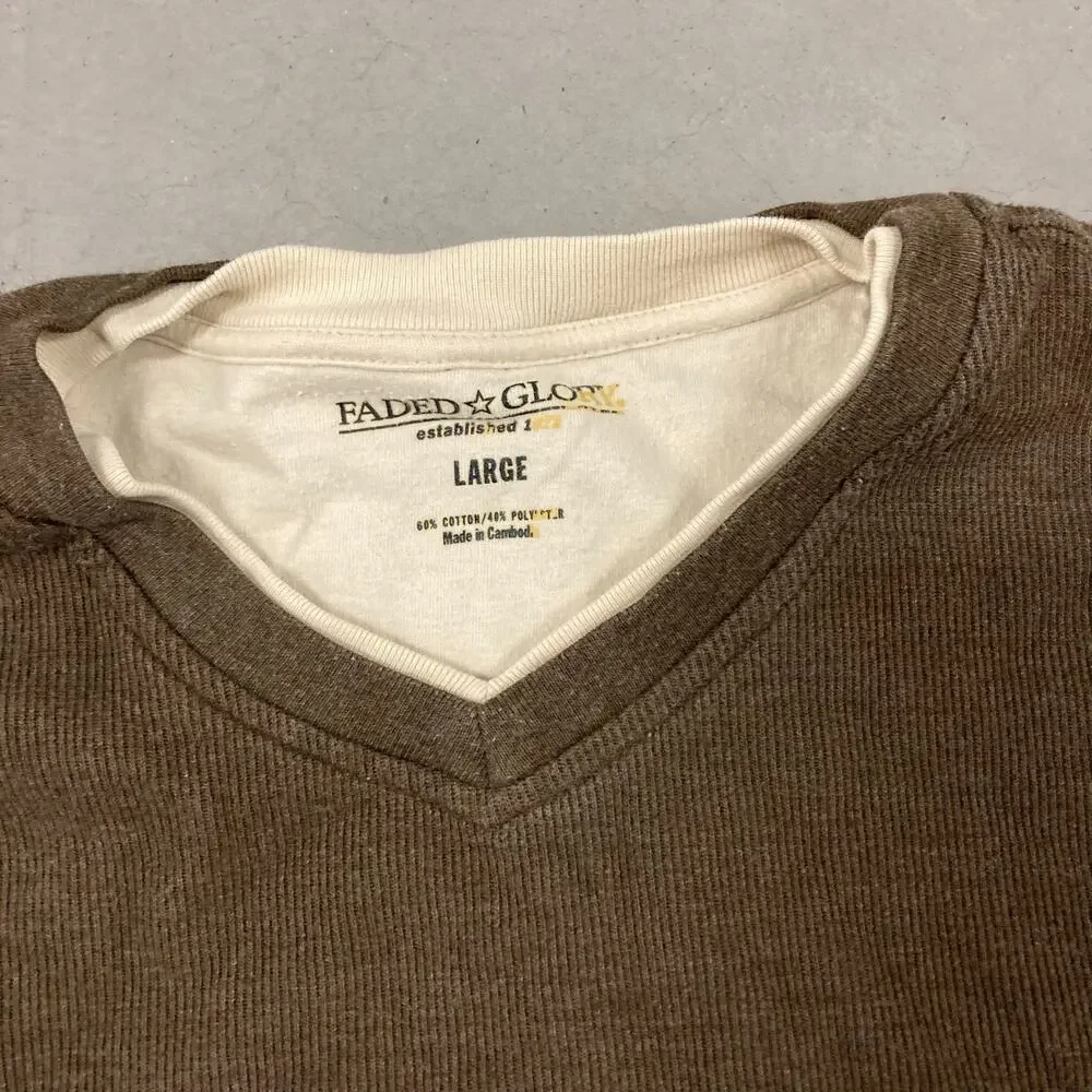 Y2K striped faded glory shirt